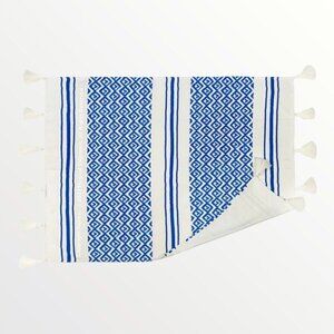 Disney Parks - Mickey Mouse - Throw Plaid Manta Blanket - Blue